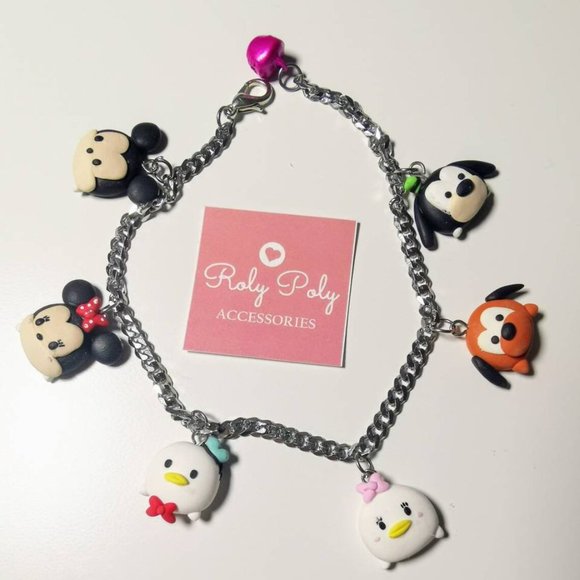 Disney Tsum Tsum Bracelet Mickey Minni Donald Daisy Pluto Goofy - Picture 5 of 5